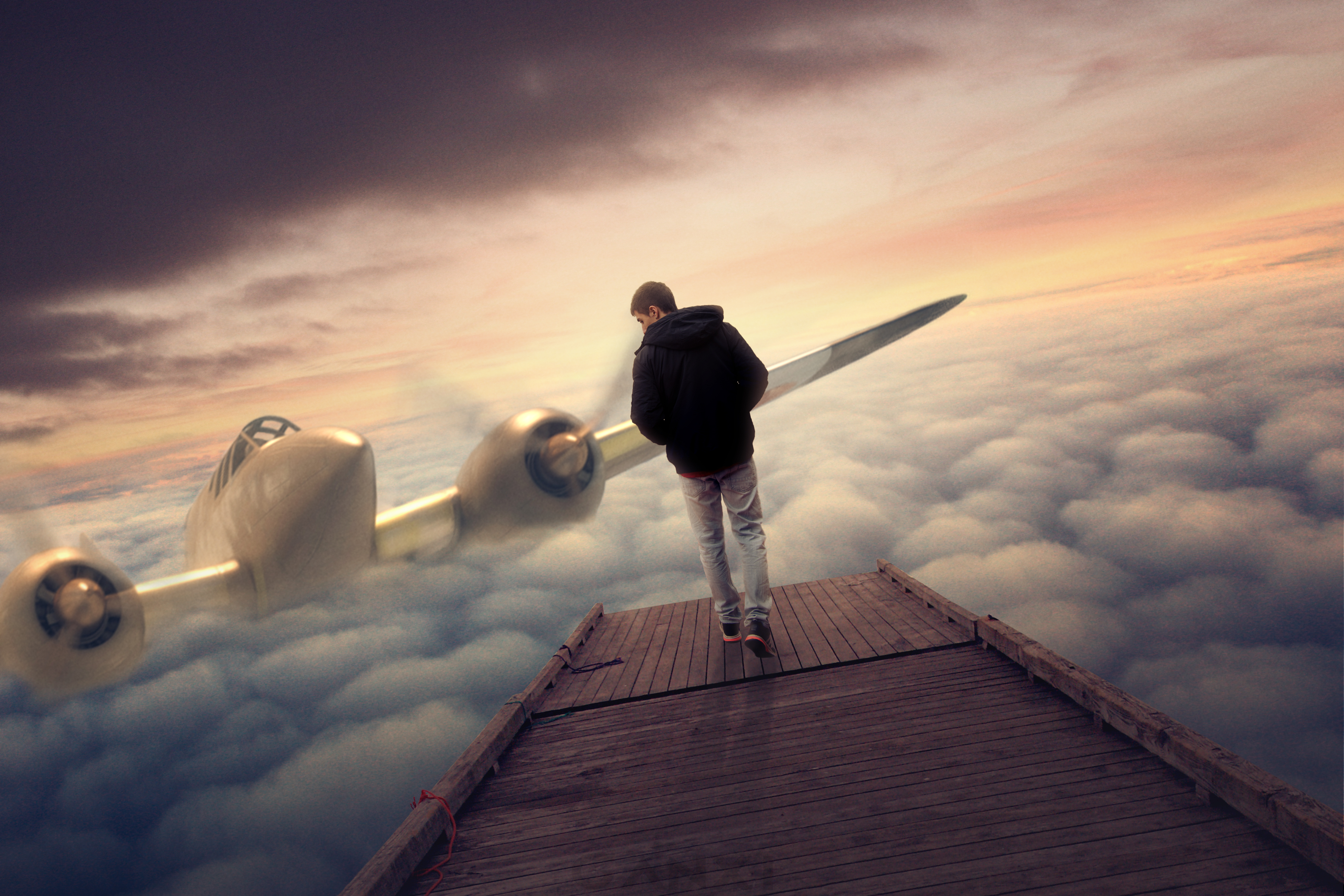 Walking on the sky
