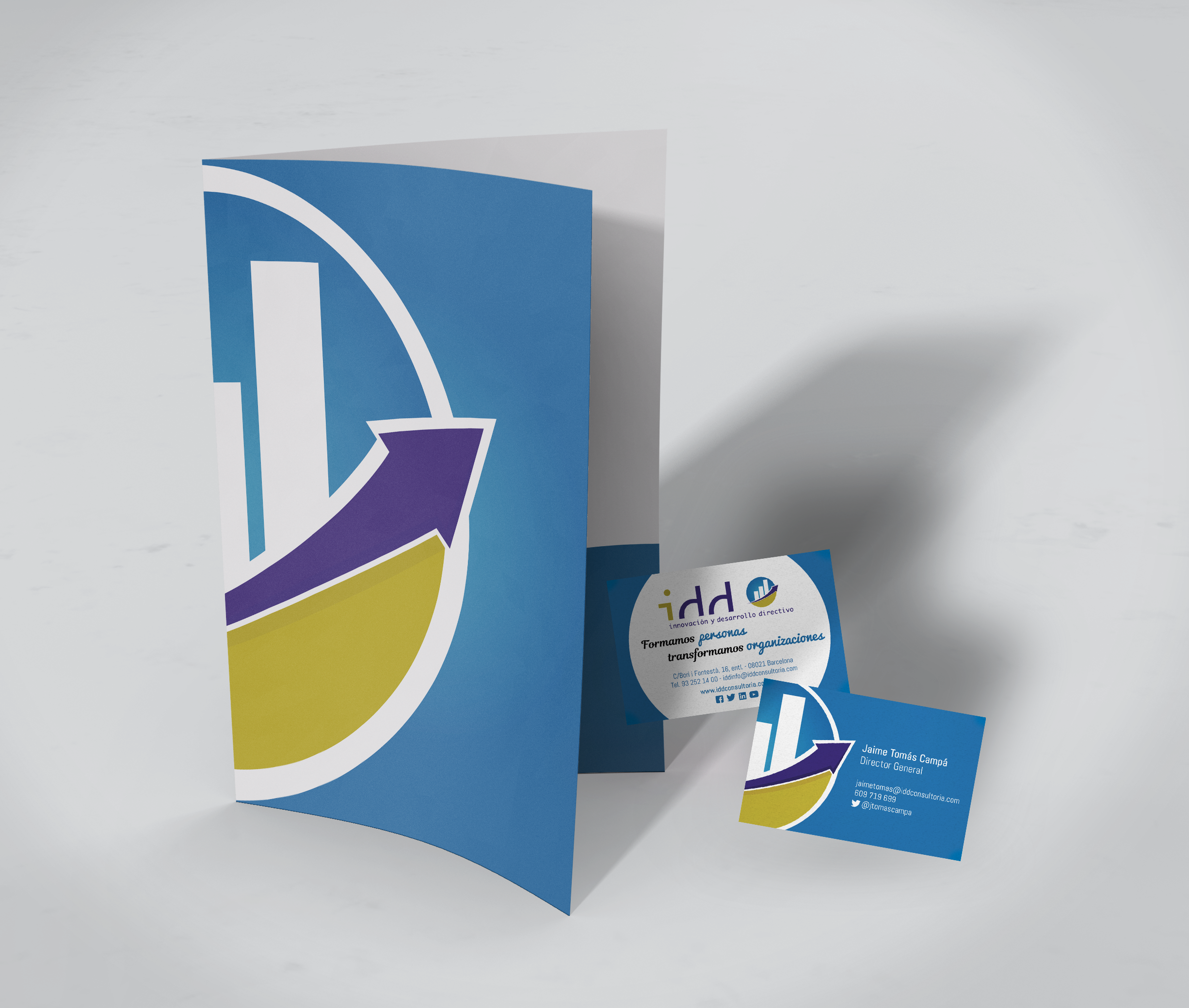 Carpeta / Tarjetas de visita IDD